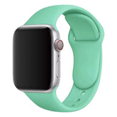Curea de silicon pentru Apple Watch - GREEN MINT